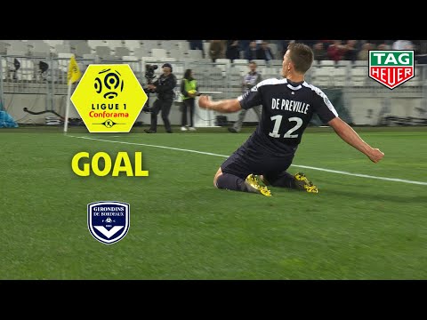 Goal Nicolas DE PREVILLE (38') / Girondins de Bordeaux - Olympique Lyonnais (2-3) (GdB-OL) / 2018-19
