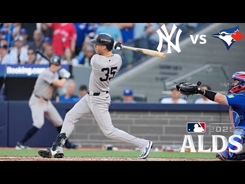 New York Yankees vs Toronto Blue Jays ALDS Game 2 Full Game | 10/5/25
