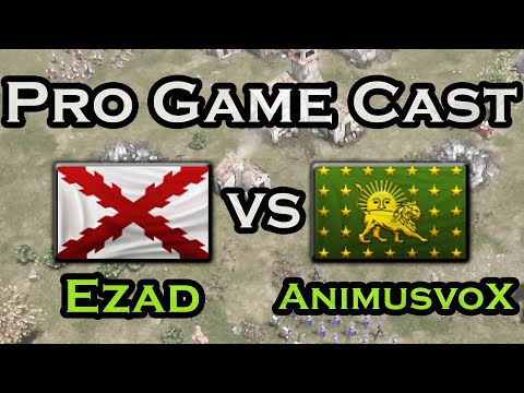 Age of Empires 3: DE Cast: Ezad vs AnimusvoX - Deutsche AoE3 Liga
