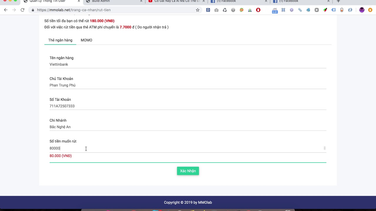 Codethue.net - Yêu cầu rút tiền - MMO