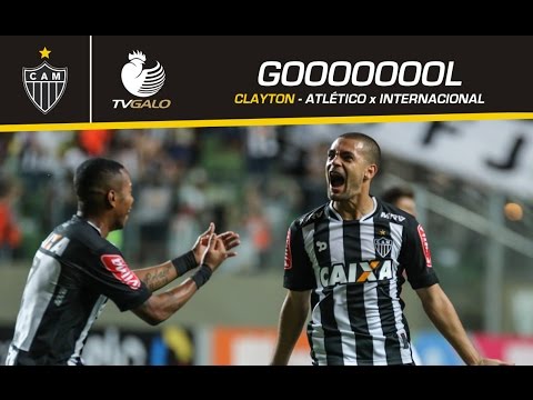 25/09/2016 Gol Clayton (2x0) - Atlético 3 x 1 Internacional