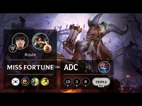 Miss Fortune ADC vs Heimerdinger - KR Challenger Patch 9.23