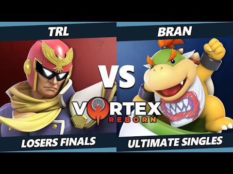 Vortex Legends 11 Losers Finals - bran (Bowser Jr) Vs. TRL (Captain Falcon) SSBU Ultimate Tournament