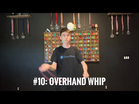 4A Offstring Yoyo Trick Tutorial #10: Overhand Whip