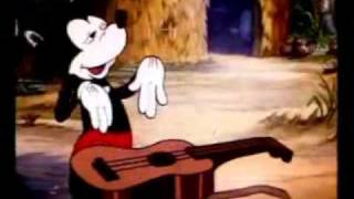 Bing Crosby - Mele Kalikimaka  - mickey mouse cartoon  by Simone