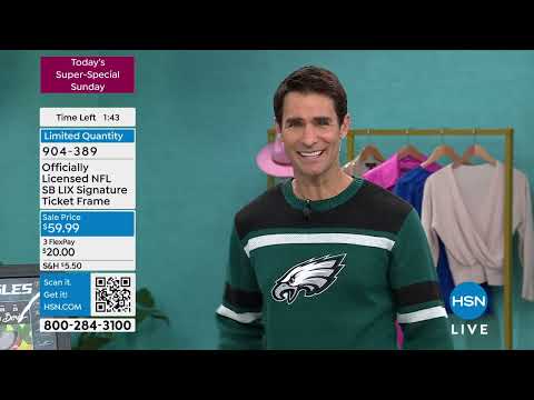 HSN | Football Championship Celebration / Today?s Super-Special Sunday Finale 02.09.2025 - 11 PM