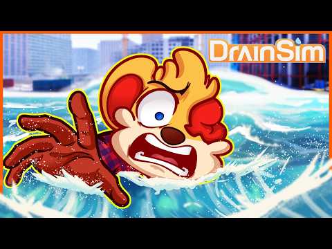 THE *NEW* DRAIN SIM LEVEL DEFEATED ME....  [Drain SIm]