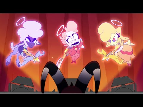 Helluva Boss: I.M.P vs C.H.E.R.U.B - Full Fight Scene (S1E4) || AngelFlame