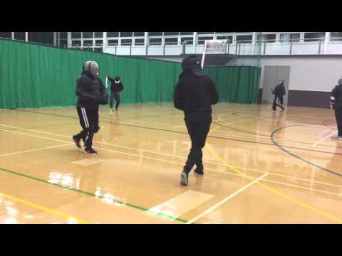AHF Longsword vs Katana sparring - Rob vs Michael 1/2 speed