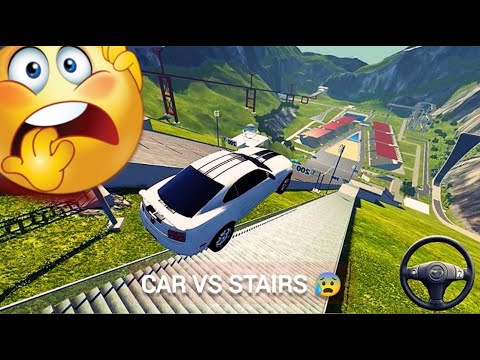 Trains vs Stairs😰😱 #13 || BeamNG.Drive.Mughal ||#beamngdrive