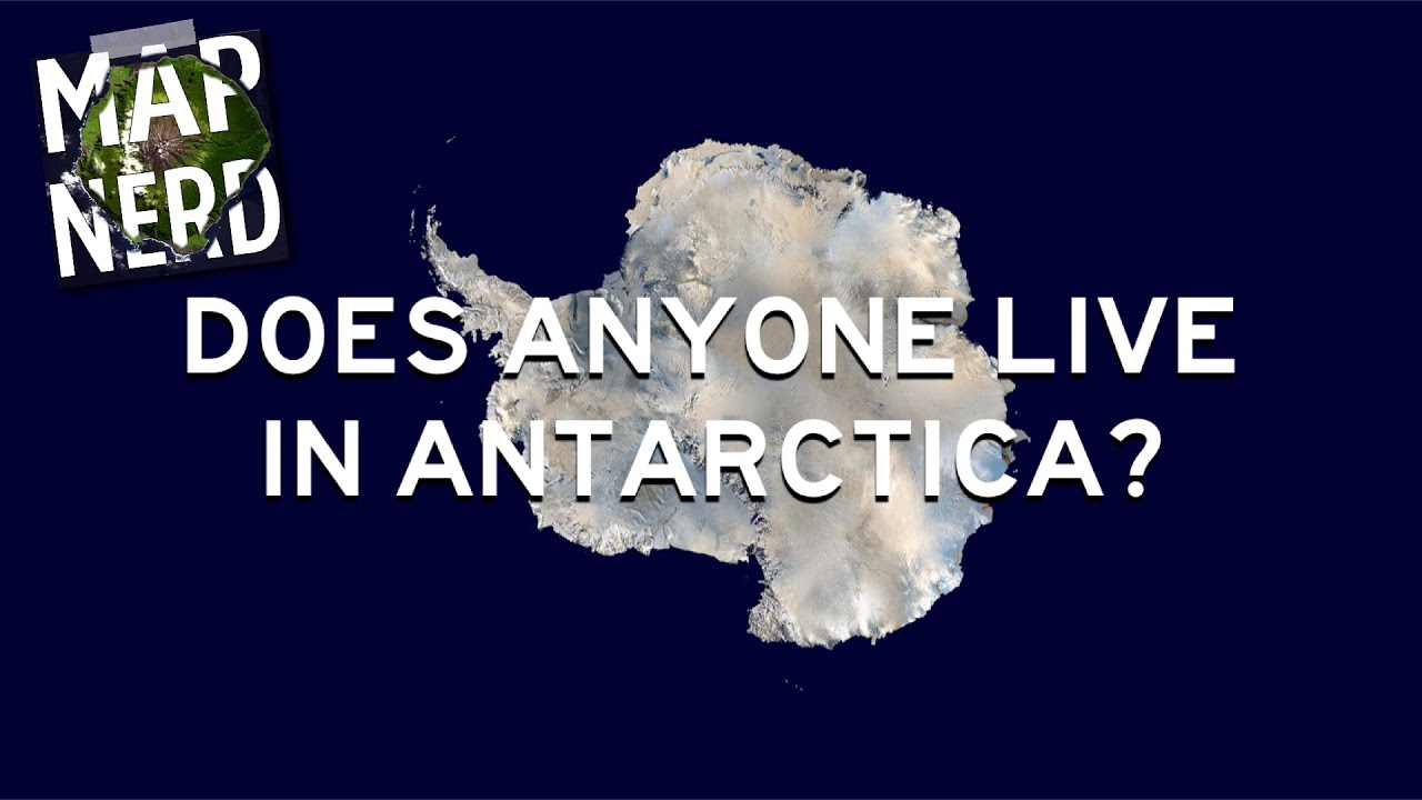Why do people live in the Arctic and not in Antarctica?