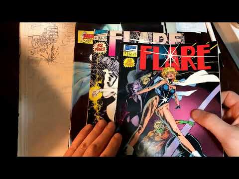 Excerpt from Comics That Influence Episode 08 | Mark Beachum's Flare Comics with Hero Graphics