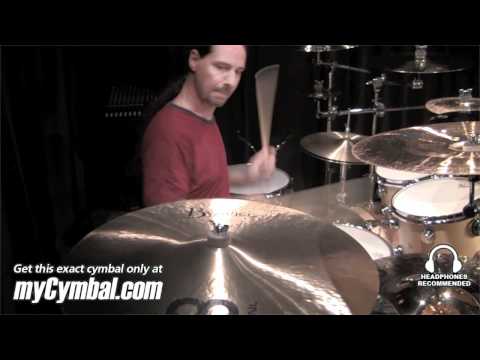Meinl 21" Byzance Traditional Medium Crash Cymbal - Played by Derek Roddy (B21MC-1063011P)