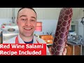 Red Wine Salami Recipe, Step by Step with Free Recipe!