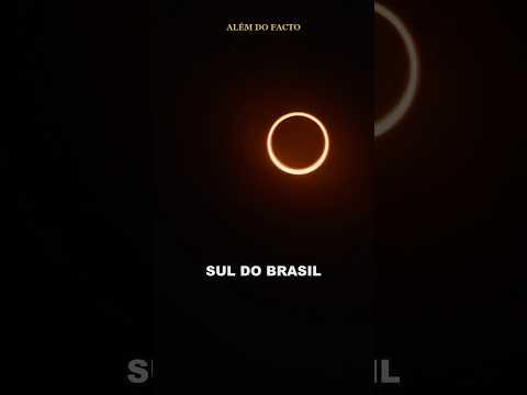 Em fevereiro de 2027 o anel de fogo passa no Rio Grande do Sul