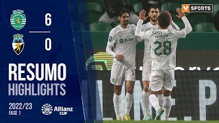 Highlights | Resumo: Sporting 6-0 SC Farense (Taça da Liga 22/23 - Fase 3 - Jornada 1) Highlights | Resumo: Sporting 6-0 SC Farense (Taça da Liga 22/23 - Fase 3 - Jornada 1)