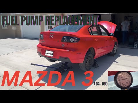 FUEL PUMP REPLACEMENT ON MAZDA 3
