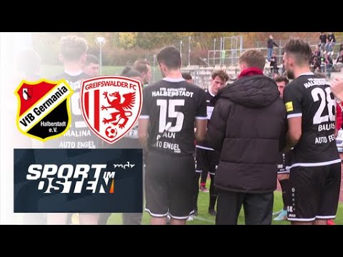 Germania Halberstadt erkämpft Punkt gegen Greifswald | Sport im Osten | MDR