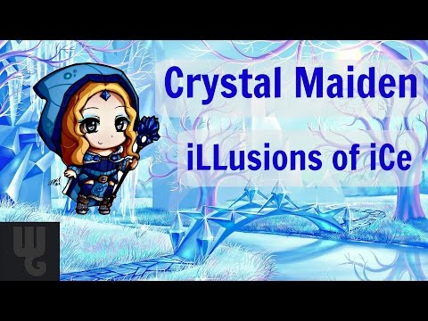 Dota 2 Crystal Maiden iLLusions of iCe ft  Newbiee