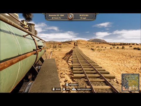Railway Empire - Prairie 2-6-2 (1898) - Test Ride Gameplay (PC HD) [1080p60FPS]