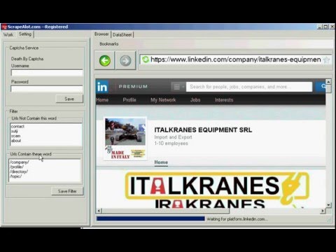 How to find lots of linkedin's members email