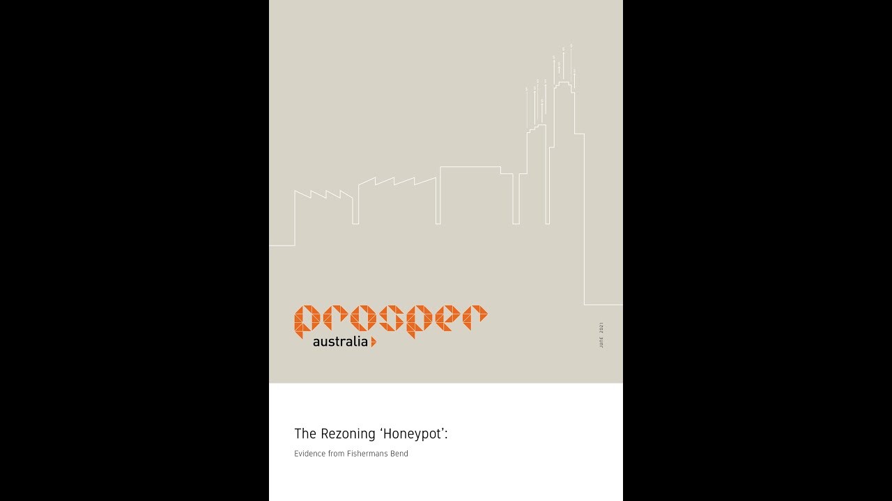 The Rezoning Honeypot: Evidence from Fishermans Bend