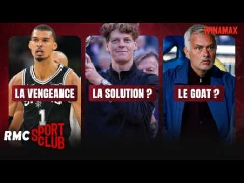 Wemby va se venger, Sinner le vrai GOAT et Mourinho dernière chance du Real ! RMC SPORT CLUB S2E43