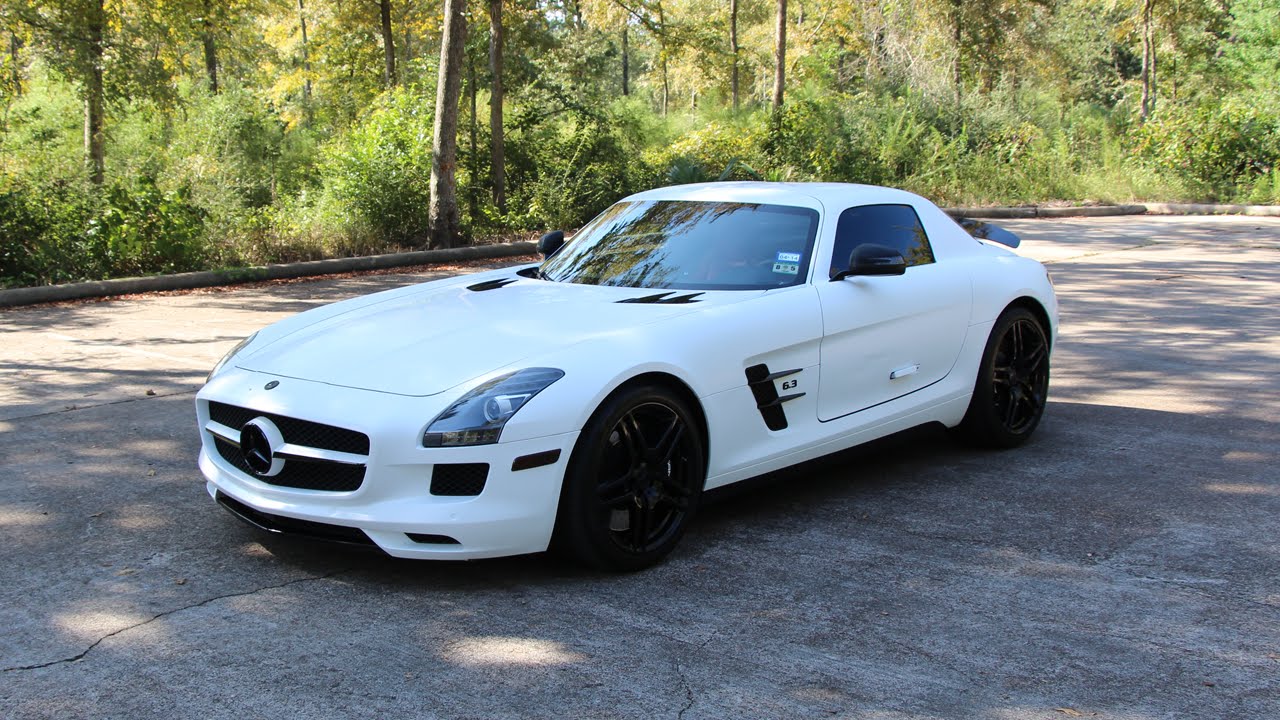 2011 Mercedes-Benz SLS AMG - Review in Detail, Start up, Exhaust Sound, and Test Drive