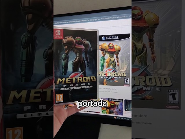 Vídeo relacionado con Nintendo Metroid Graphic Tees para Hombre - Gris - Medium