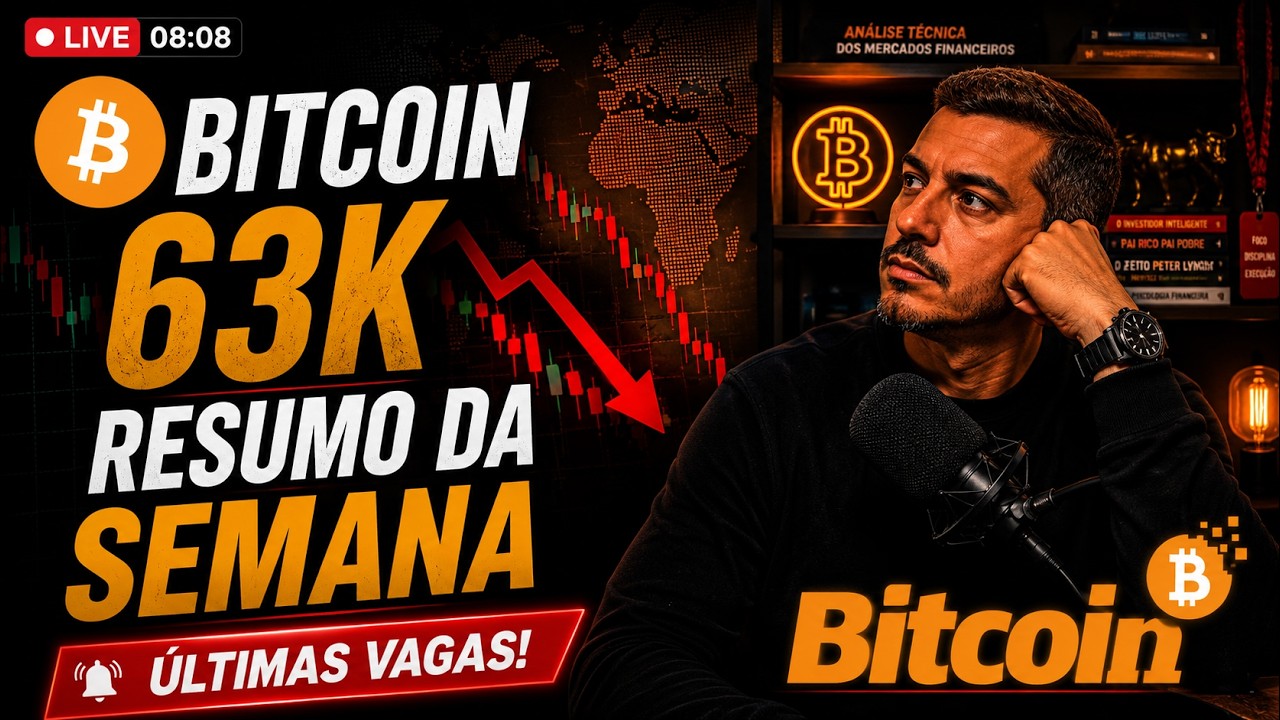 Bitcoin 62k - Resumo da Semana - Analisando Ações Mercados e ETFs