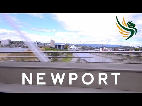 Newport City in South Wales