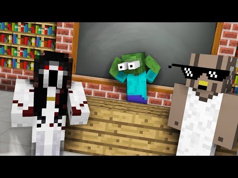 Luyi - Minecraft Animations - Monster School : GRANNY VS SLENDRINA HORROR GAME CHALLENGE - Minecraft Animation