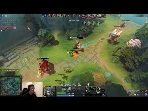 Topson getting PLAYED hard by a MARS mid BAITED Dota 2 gameplay