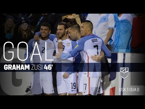 MNT vs. Guatemala: Graham Zusi Goal - March 29, 2016