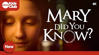 Mary did you know? (Music Video 🎵) feat 12 year old Emily Parry  | Christmas Songs 🎄 4K