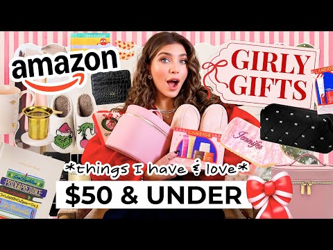 30+ AMAZON GIRLY GIFTS 🎁 UNDER $50!! *things I have & love** 💕Amazon Favorites Haul 2025✨CAN'T MISS!