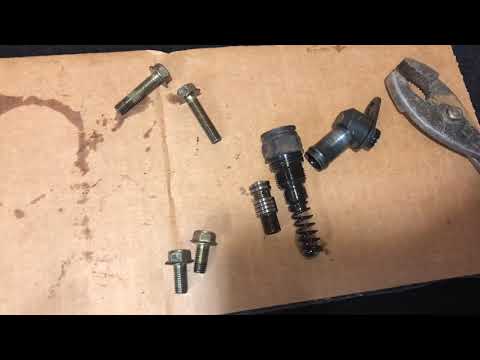 2001 Lexus ES300 power steering pump disassembly and rebuild (Part 1)