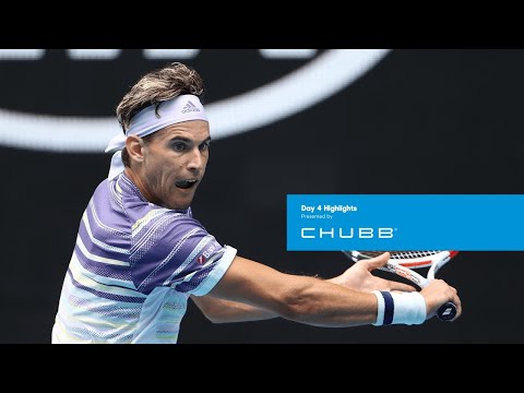 Dominic Thiem Survives 5 Set Thriller | Australian Open 2020 Day 4