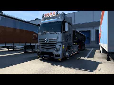 NO COMMENT : [ ETS2 - 1.46] : Mercedes actros mp4 : Nantes - Rennes !!