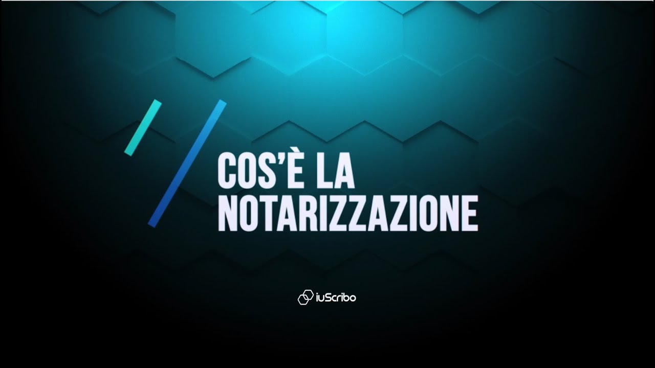 Cos'è la Notarizzazione