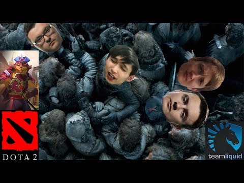 SingSing vs Team Liquid LUL Player vs Top Dota 2 Players Ft Miracle Mind Control  Matumbaman 33 Rime