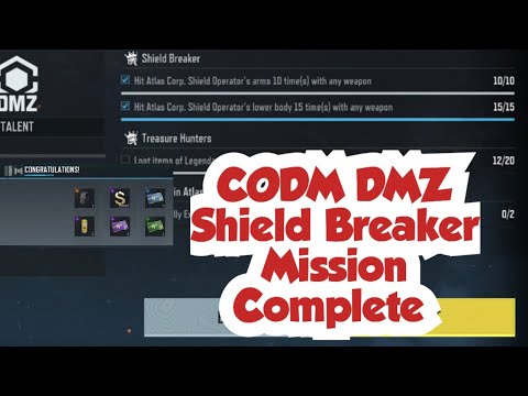 CODM DMZ Shield Breaker Mission Complete