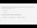 Examples Algebraically Analyzing Solutions To Systems