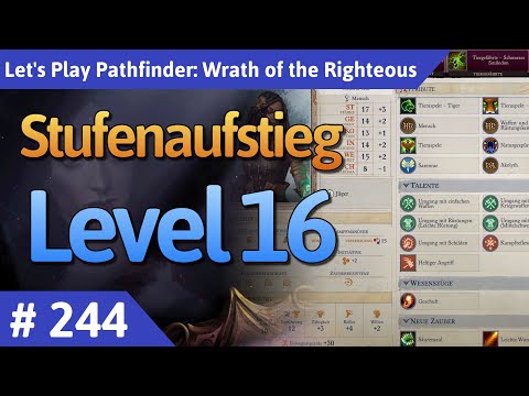 Pathfinder: Wrath of the Righteous deutsch Teil 244 - Stufenaufstieg Level 16 Let's Play