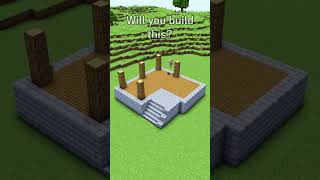Download lagu Minecraft Starter Survival House #shorts mp3