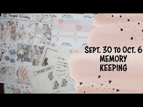 VLOGUARY Day 11 // sept. 30 memory keeping PWM (Prairie Planner)