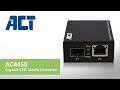 ACT AC4450 Gigabit SFP Media Converter (AC4450)