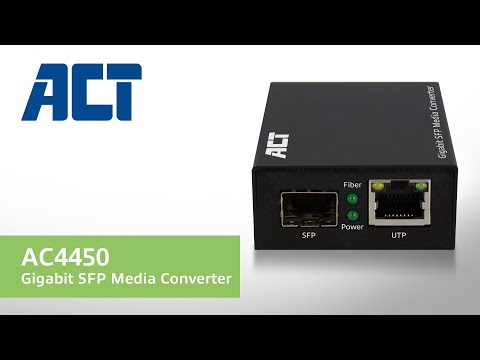 ACT AC4450 Gigabit SFP Media Converter (AC4450)