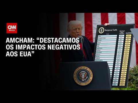 Amcham alerta que tarifaço contra o Brasil pode prejudicar os EUA | CNN 360°