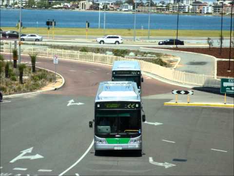 [Sound] Transperth TP1887 - Mercedes-Benz OC500LE CNG (ZF Kickdown!)